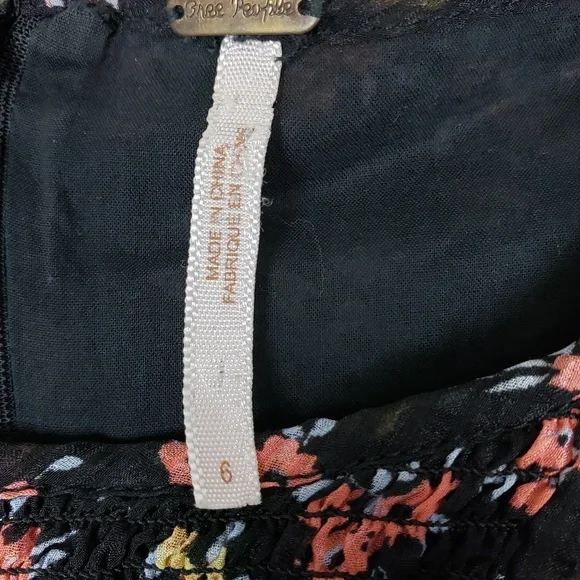 🌺 2 for $23 🌺 Free people bohemian flowy tunic - Picture 2 of 8